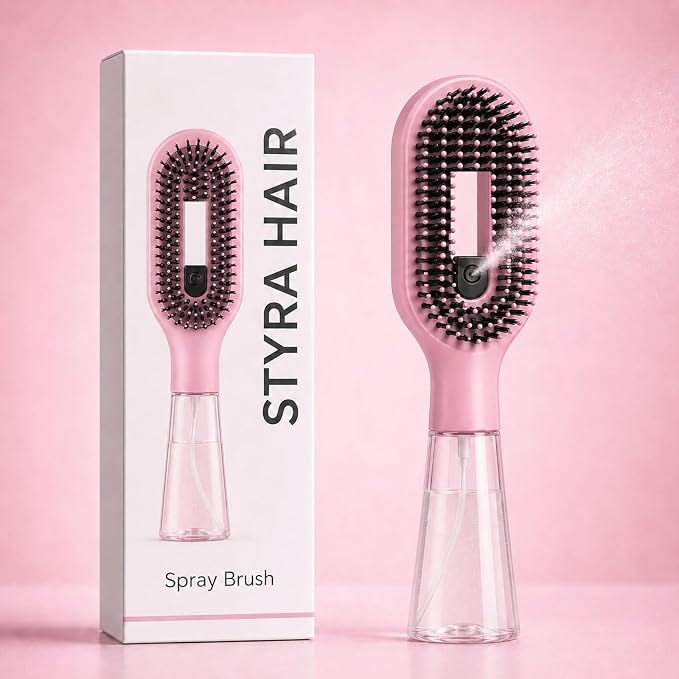 Multifunctional Atomizing Hair Spray Comb