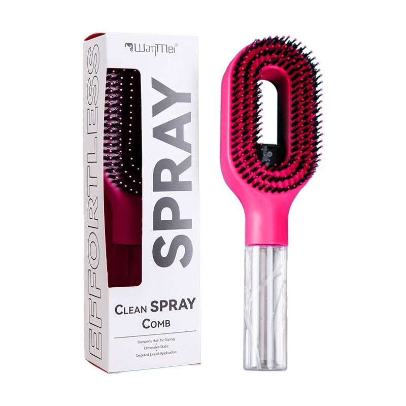 Multifunctional Atomizing Hair Spray Comb