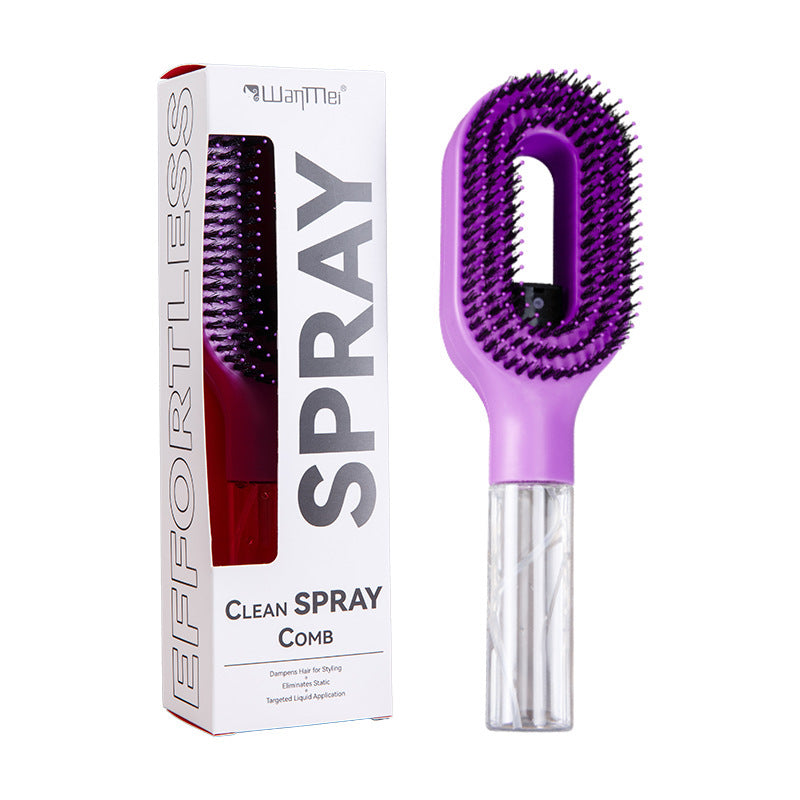 Multifunctional Atomizing Hair Spray Comb