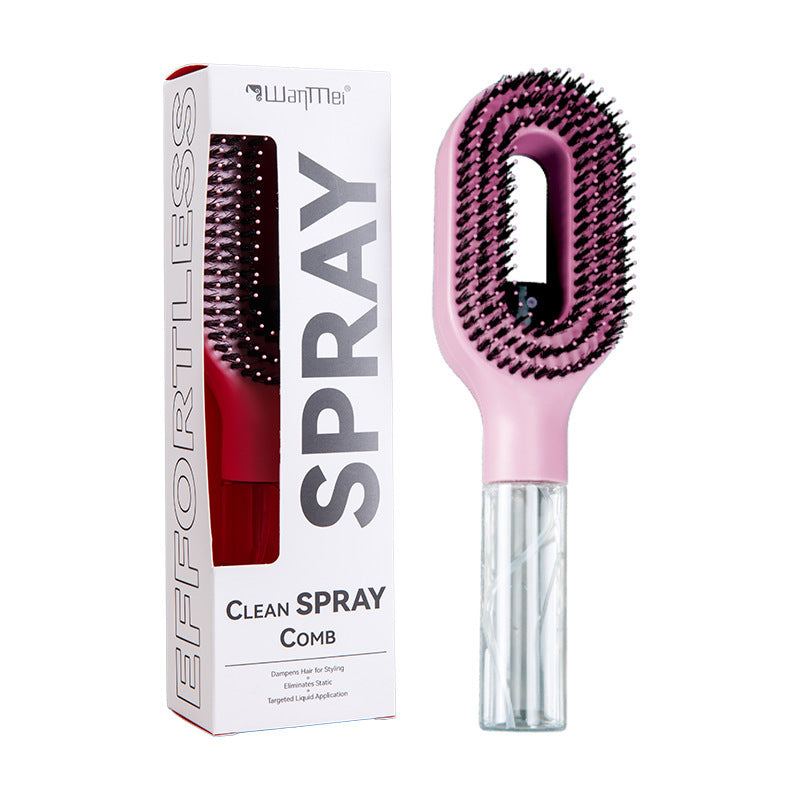 Multifunctional Atomizing Hair Spray Comb
